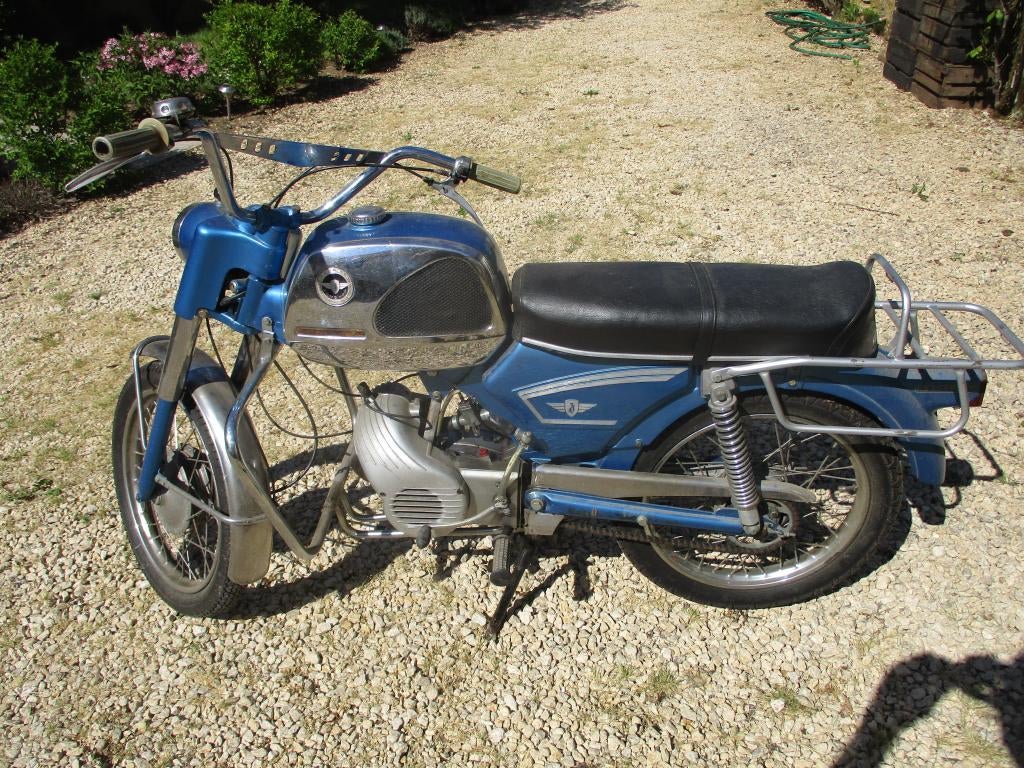 Zundapp 517 09 1968 in originele mooie staat, Ophalen, Gebruikt, Maximaal 45 km/u, KS50