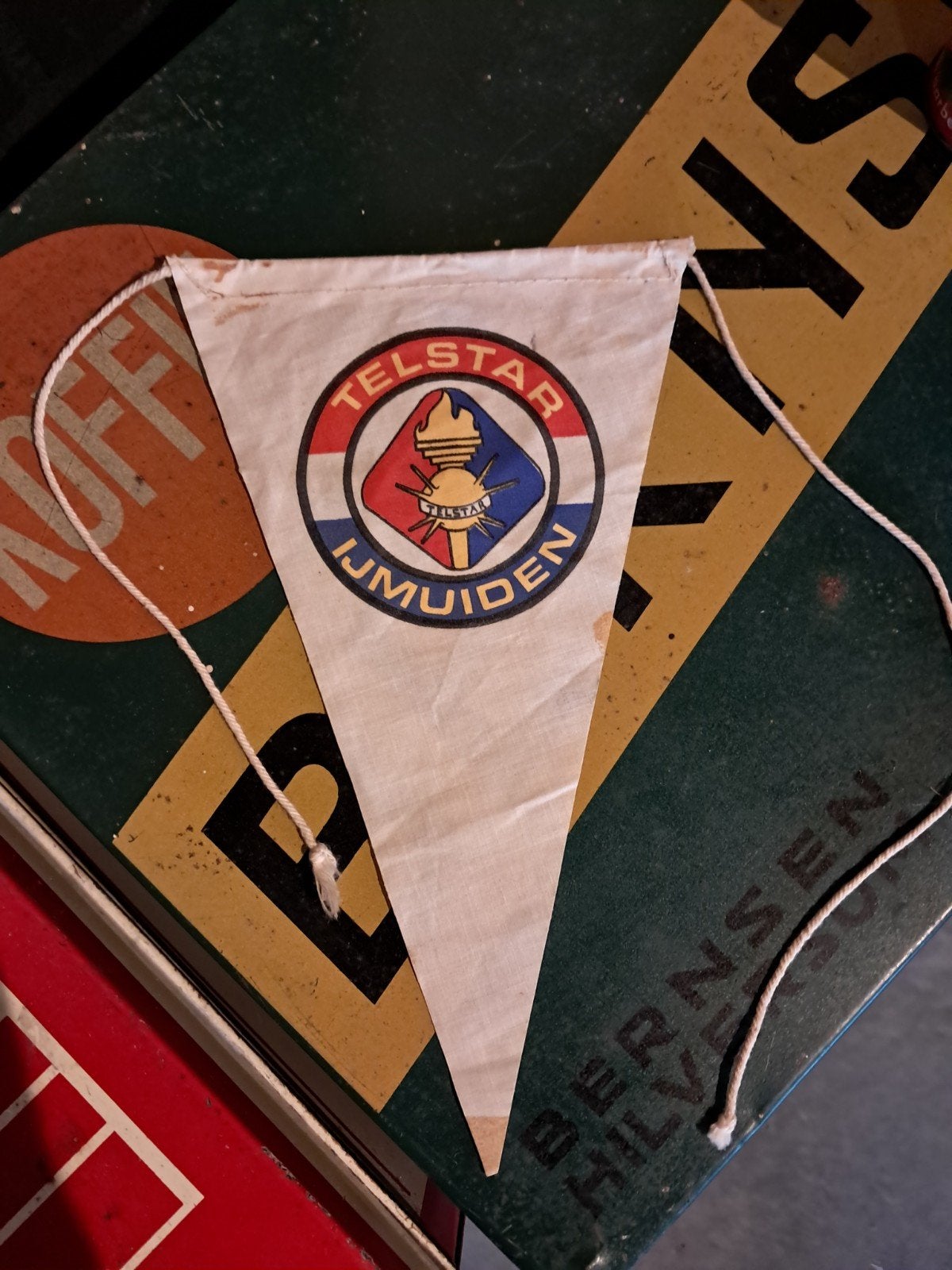 Sc Telstar Ijmuiden vaantje/vlaggetje, Ophalen of Verzenden