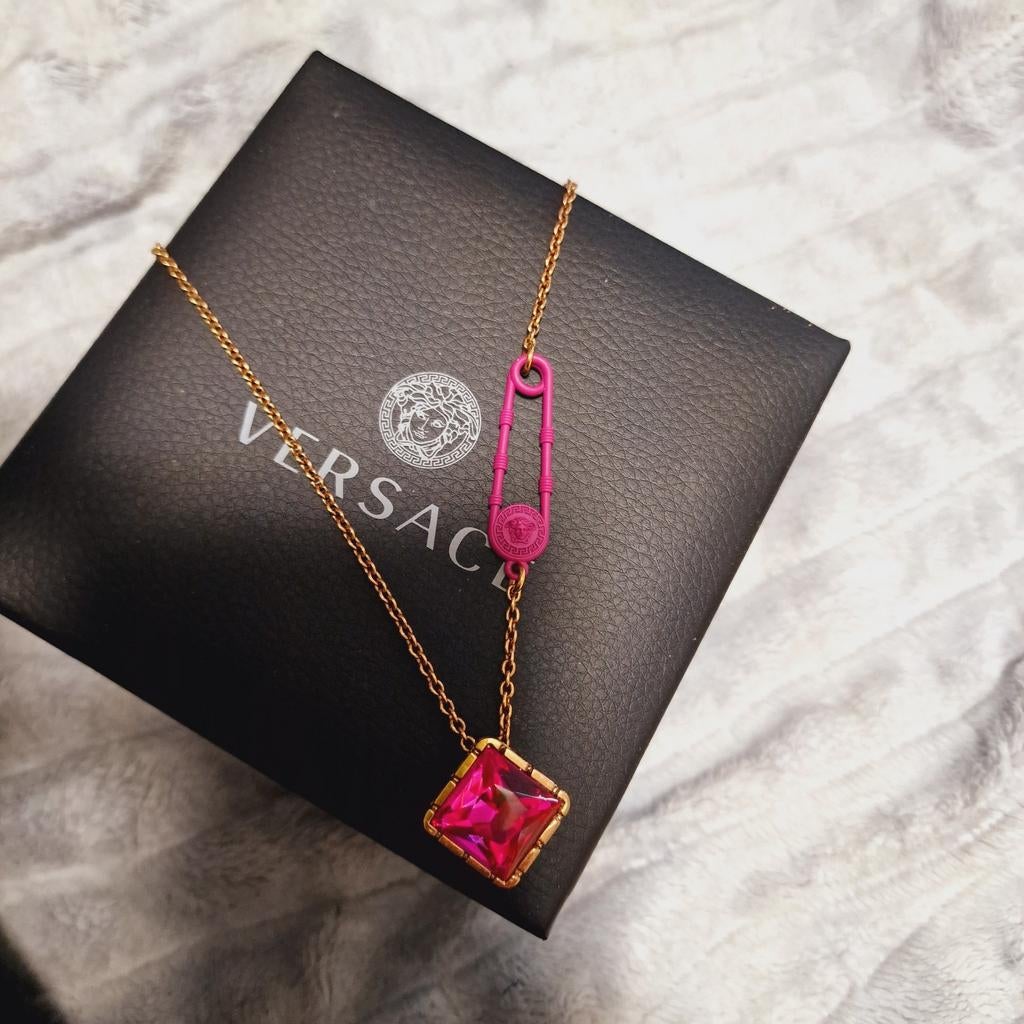 Versace ketting, Overige materialen, Nieuw, Ophalen of Verzenden, Met edelsteen