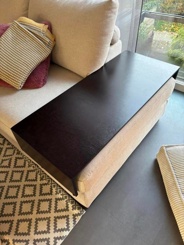Houten tafel / blad voor over bank - Nieuw., Huis en Inrichting, Ophalen, 50 tot 100 cm, Nieuw, Modern, teak