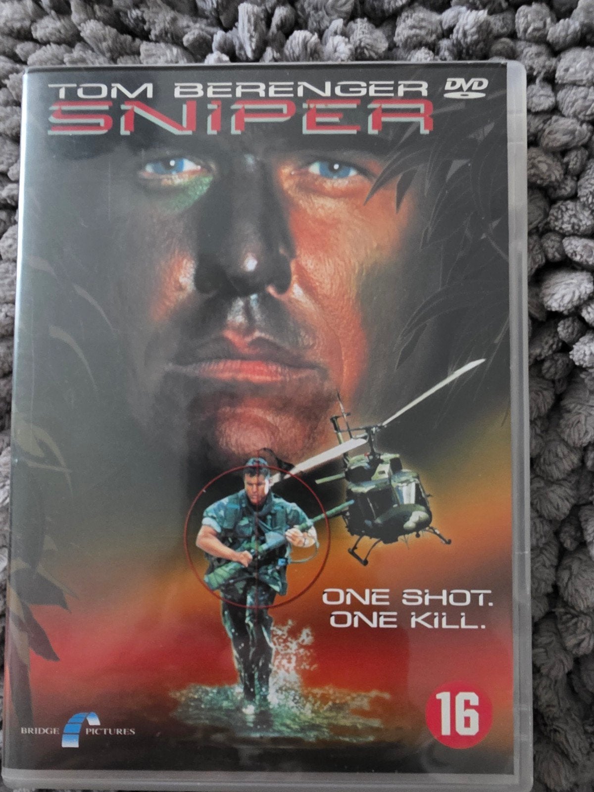 Sniper (1993) DVD - Actiethriller met Tom Berenger, Vanaf 16 jaar, Nederlands, Actiethriller, Ophalen of Verzenden