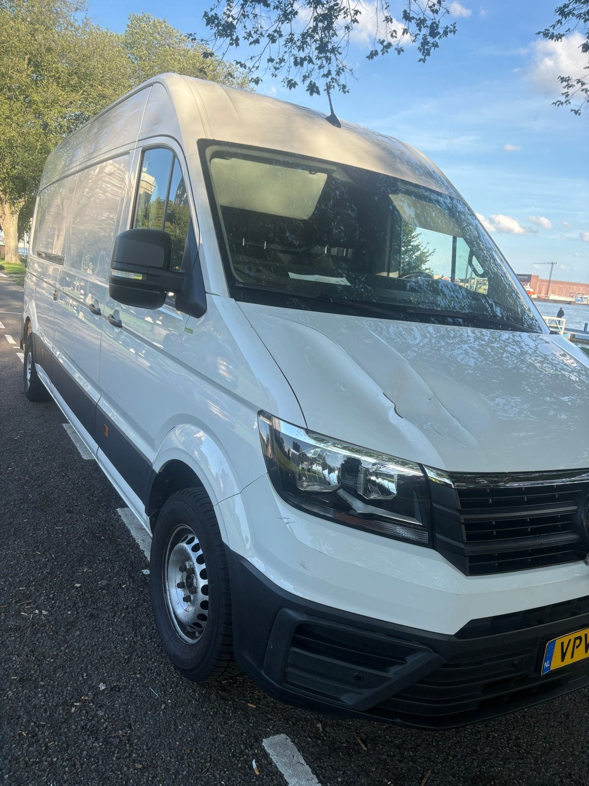 Volkswagen Crafter L3H2 | Vervangend motorblok Nieuwe turbo, Auto's, Bestelauto's, 4 cilinders, Volkswagen, 3000 kg, Wit
