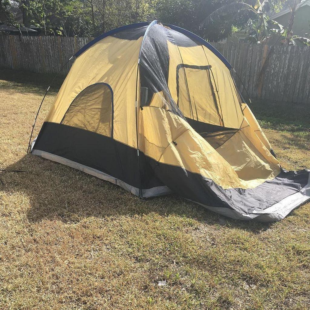 Tent Gottschalk, Caravans en Kamperen, Ophalen, Gebruikt