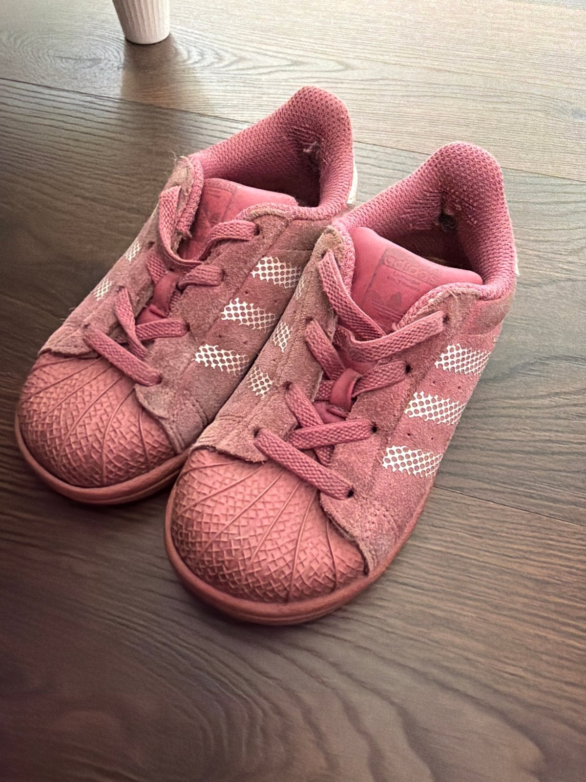 Adidas Superstar sneakers roze maat 25, Ophalen, Gebruikt, Meisje, Schoenen