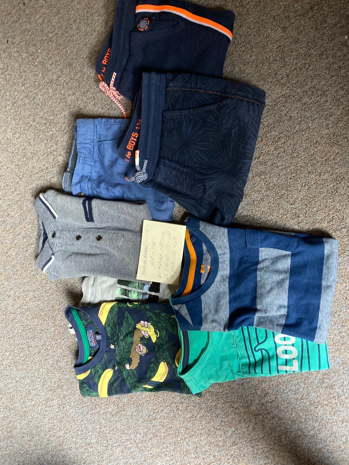 Pakket jongenskleding 122, Kinderen en Baby's, Kinderkleding | Maat 122, Ophalen of Verzenden, Zo goed als nieuw, Jongen, Overige typen