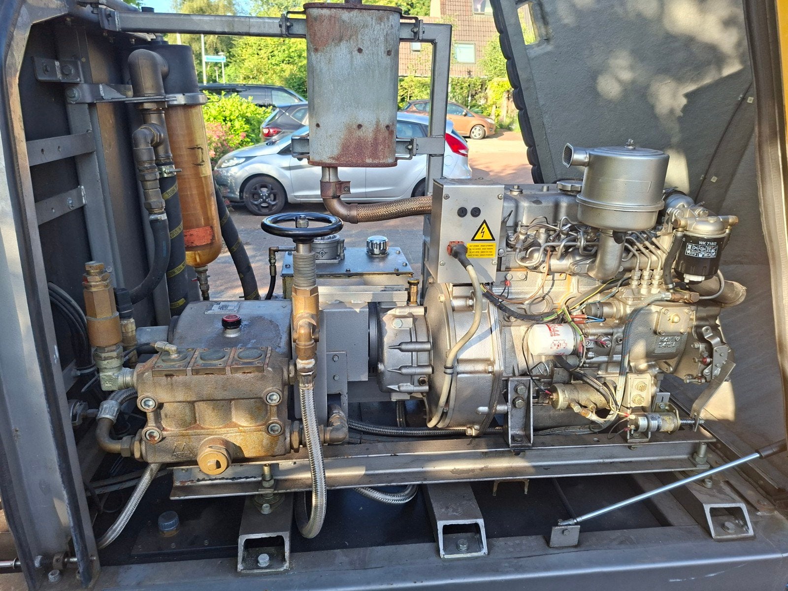 Dibo hogedrukreiniger op aanhanger, 100 liter/minuut, Ophalen of Verzenden