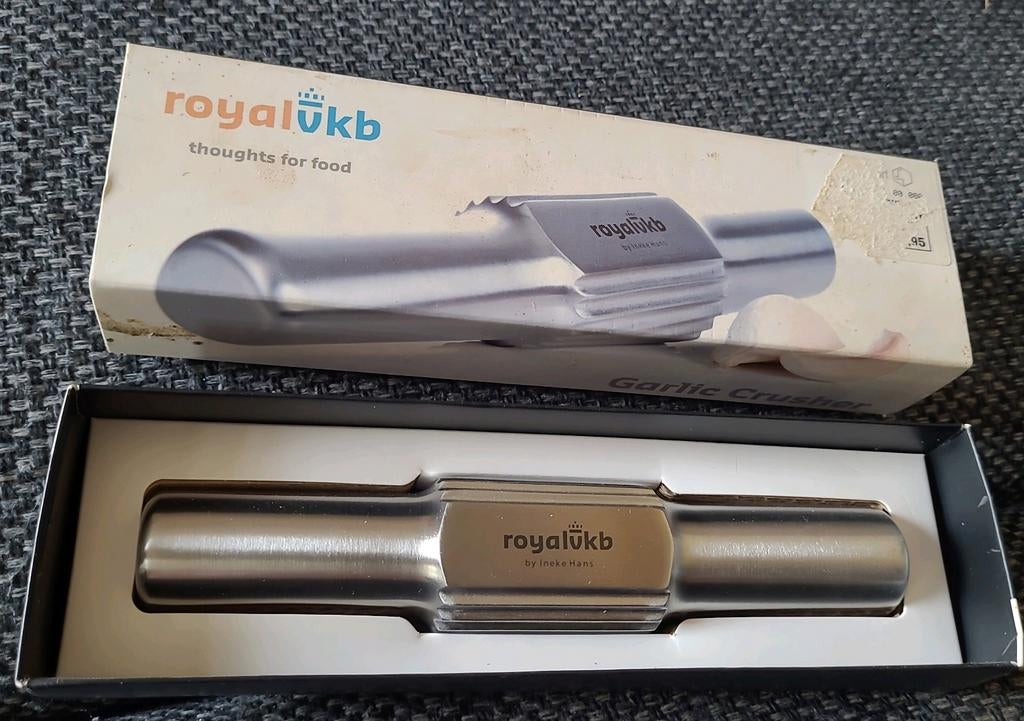 Garlic crusher design plus knoflook crusher royal vkb, Ophalen of Verzenden