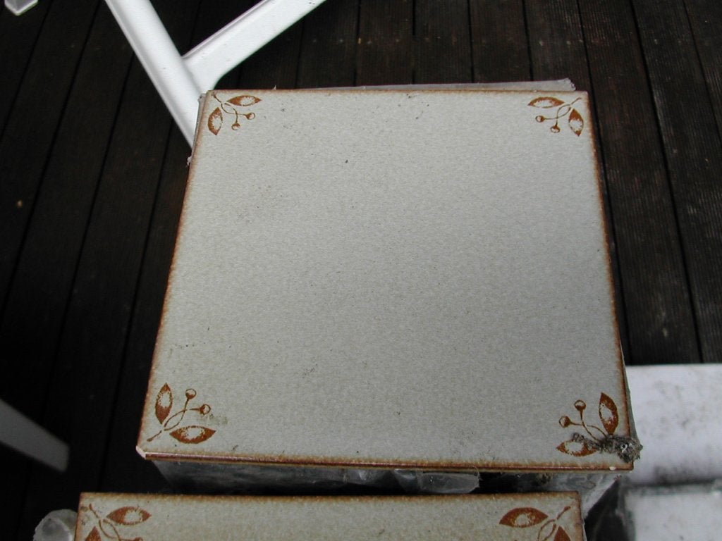 Vintage Tegeltjes royal mosa uit 1986, Ophalen, Nieuw, Minder dan 20 cm, Wandtegels