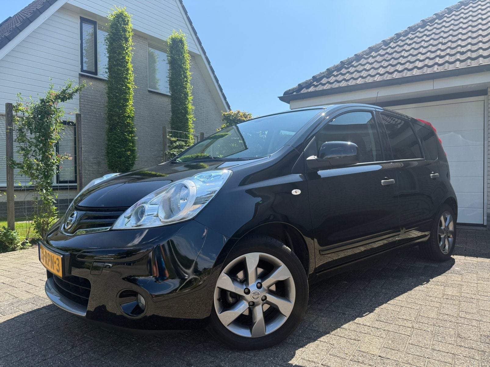 Nissan Note 1.6 Automaat | Navi | Cruise | Trekhaak, Auto's, Nissan, 15 km/l, 750 kg, Origineel Nederlands, Particulier