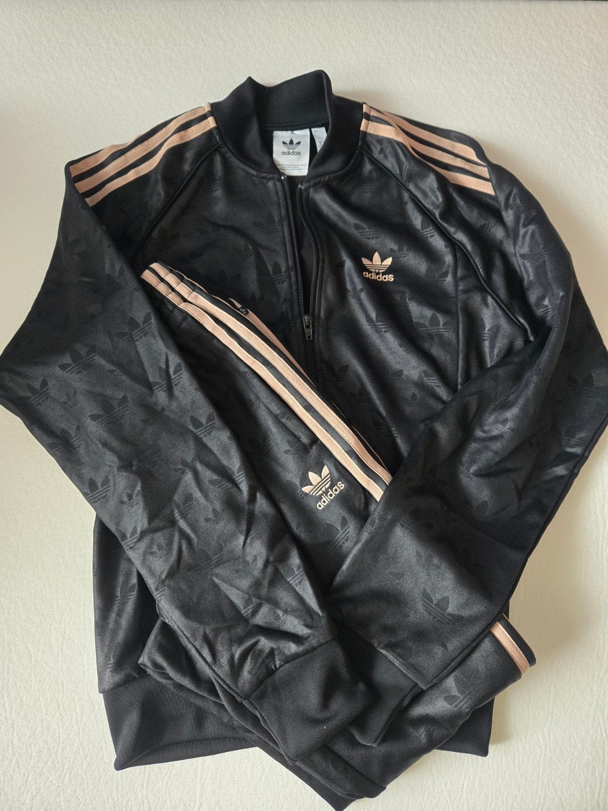 Origineel Adidas trainingspak maat S ZGAN, Zwart, Ophalen of Verzenden, Zo goed als nieuw, Adidas