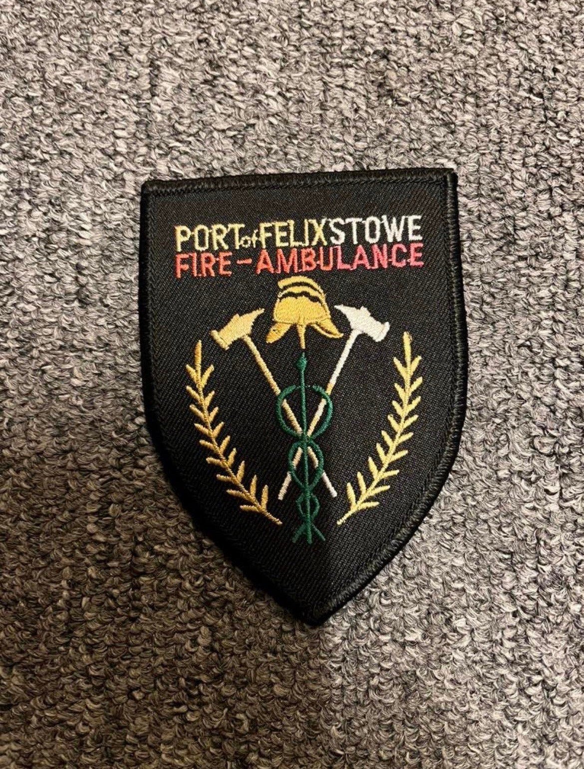 Port of Felixstowe (fire/ambulance) patch nieuw, Ophalen of Verzenden, Overige soorten, Overige gebieden, Overige typen