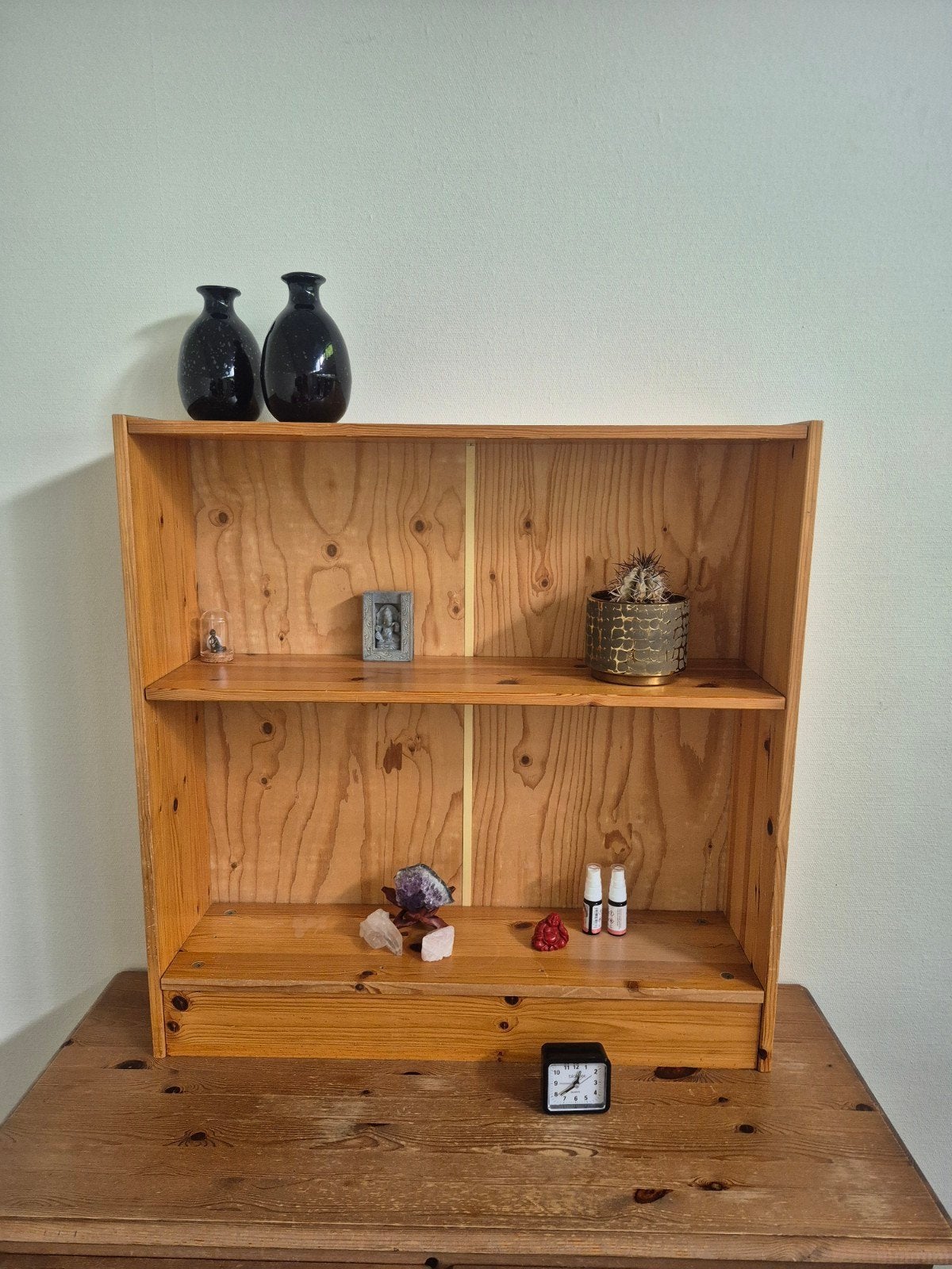 Ikea grenen boeken-uitstalkastje, Ophalen, Gebruikt, Landelijk
