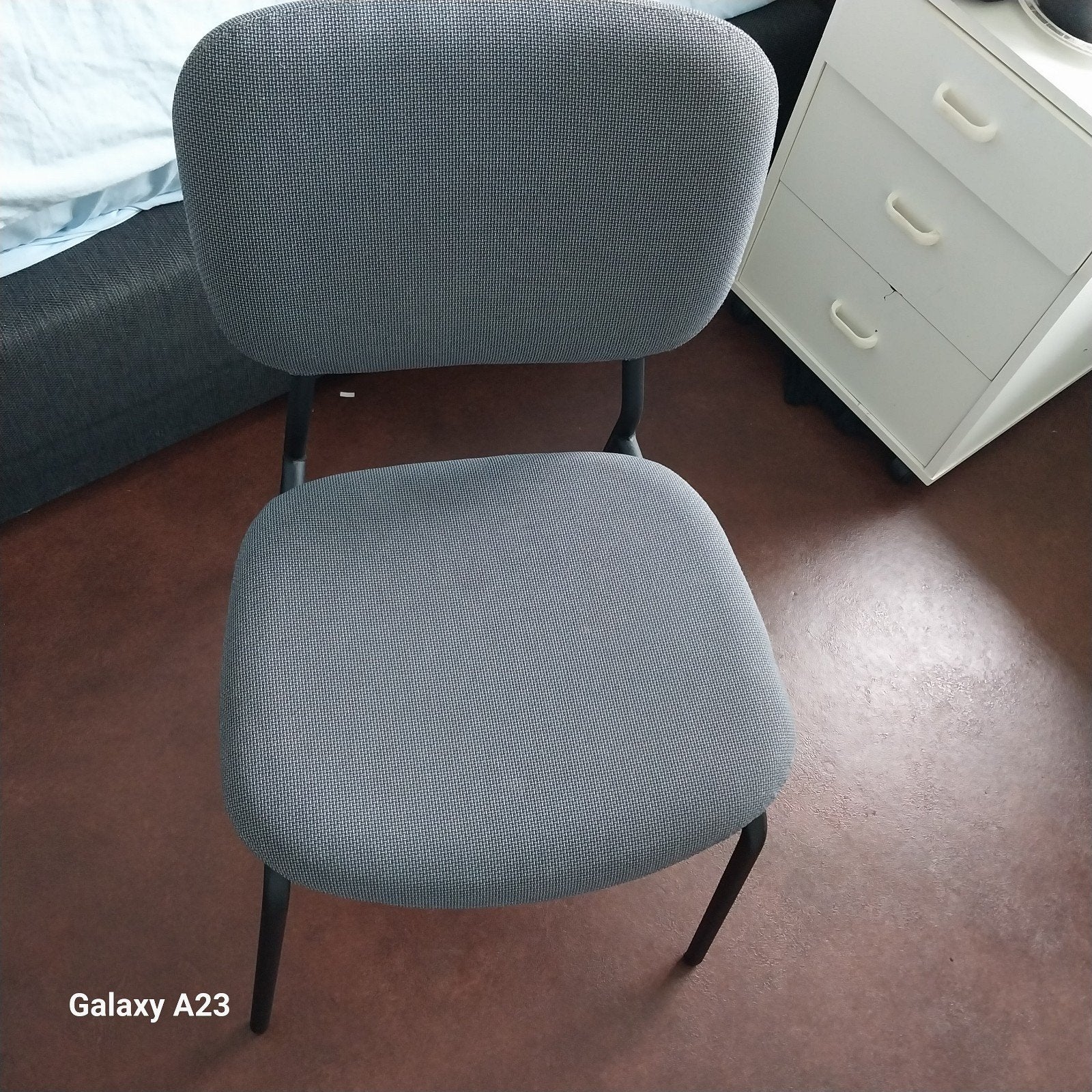 Twee grijs stoelen, Ophalen of Verzenden