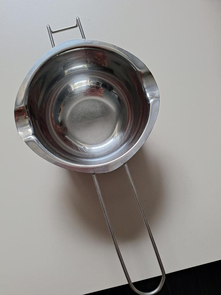 RVS au bain-marie pan voor oliën en chocolade, Zilver, Ophalen of Verzenden, Metaal, Overige typen