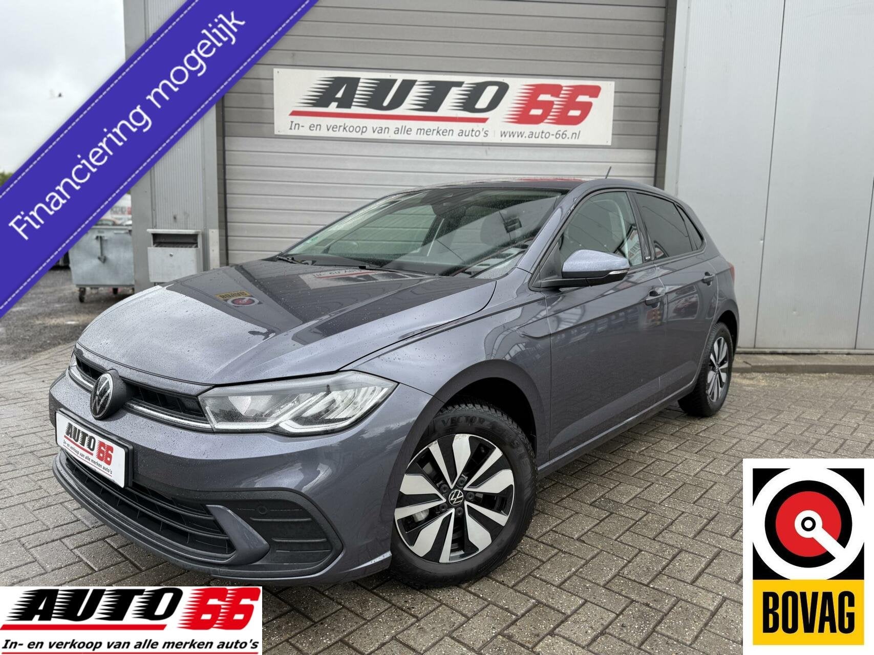 Volkswagen Polo 1.0 TSI Life Edition Camera CarPlay Navi AUT, Auto's, Gebruikt, Zwart, 95 pk, Met garantie (alle)