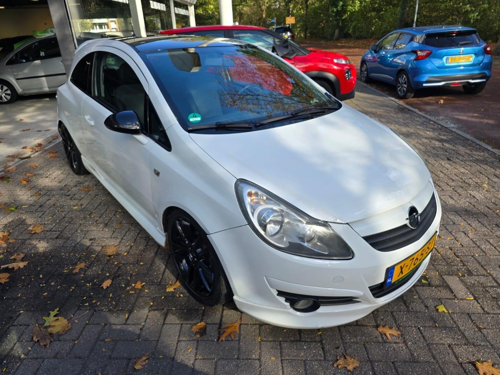 Opel Corsa 1.4-16V White Edition | NIEUWE APK | ANDROID | AI, Dealer onderhouden, Stof, Gebruikt, 4 cilinders