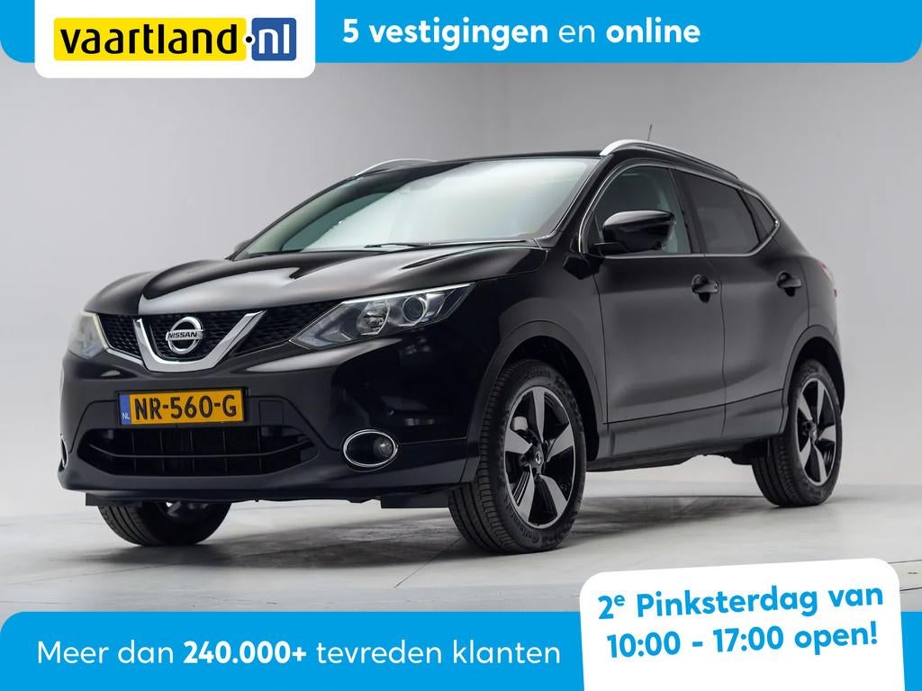 Nissan QASHQAI 1.2 N-Connecta [ Panorama Trekhaak Navi 360°, Auto's, Nissan, Gebruikt, 4 cilinders, 116 pk, Zwart