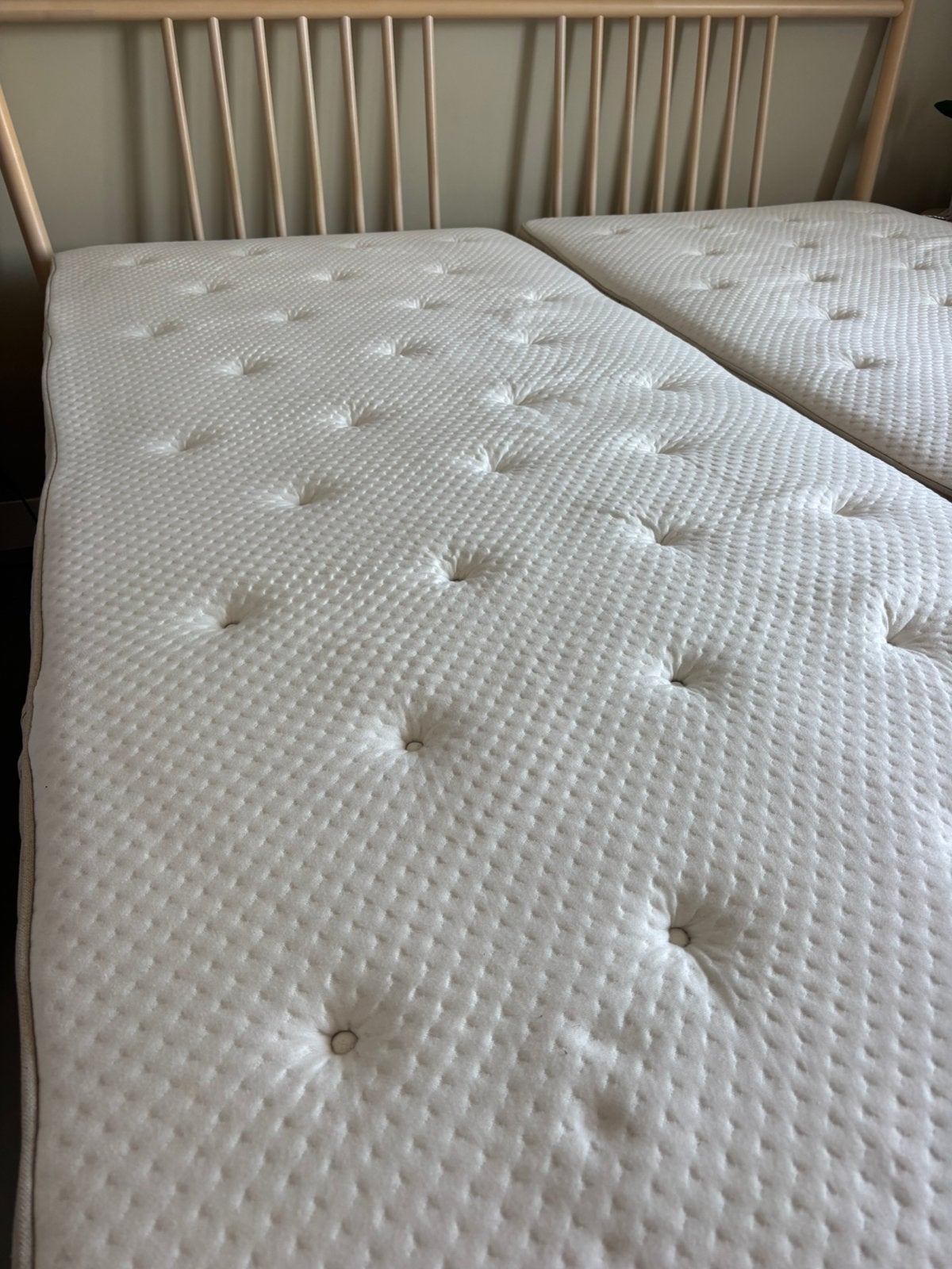 2x Luxe IKEA HIDRASUND Pocketvering Matrassen, Huis en Inrichting, Slaapkamer | Matrassen en Bedbodems, Ophalen of Verzenden, Zo goed als nieuw