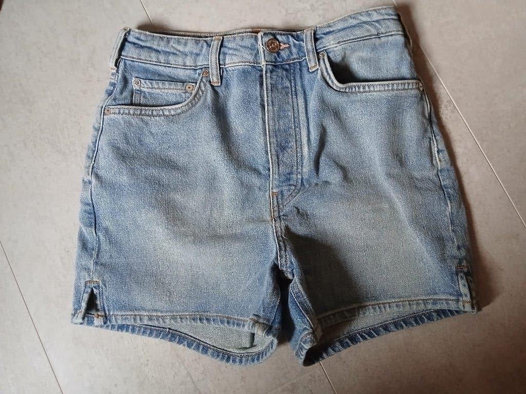 Blauwe denim shorts maat W26, Blauw, Scotch & Soda, Ophalen of Verzenden, Zo goed als nieuw