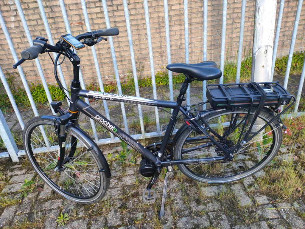 Prophete Navigator 3.0 E-bike - Zeer Goede Staat, Fietsen en Brommers, Elektrische fietsen, Zo goed als nieuw, 51 tot 55 cm, 50 km per accu of meer