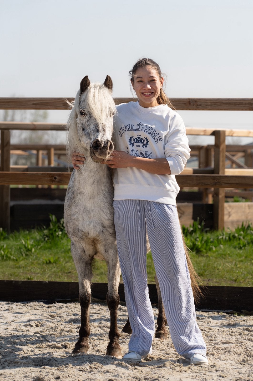 Stmb Appaloosa merrie met veulen, Merrie, A pony (tot 1.17m), Met stamboom, 0 tot 2 jaar