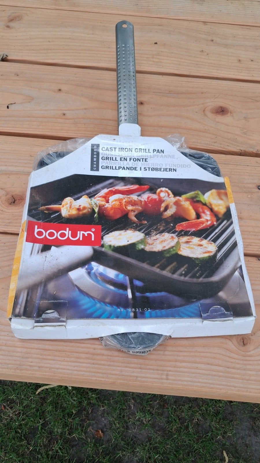 Bodum Chambord Gietijzeren Grillpan - Nieuw, Ophalen of Verzenden