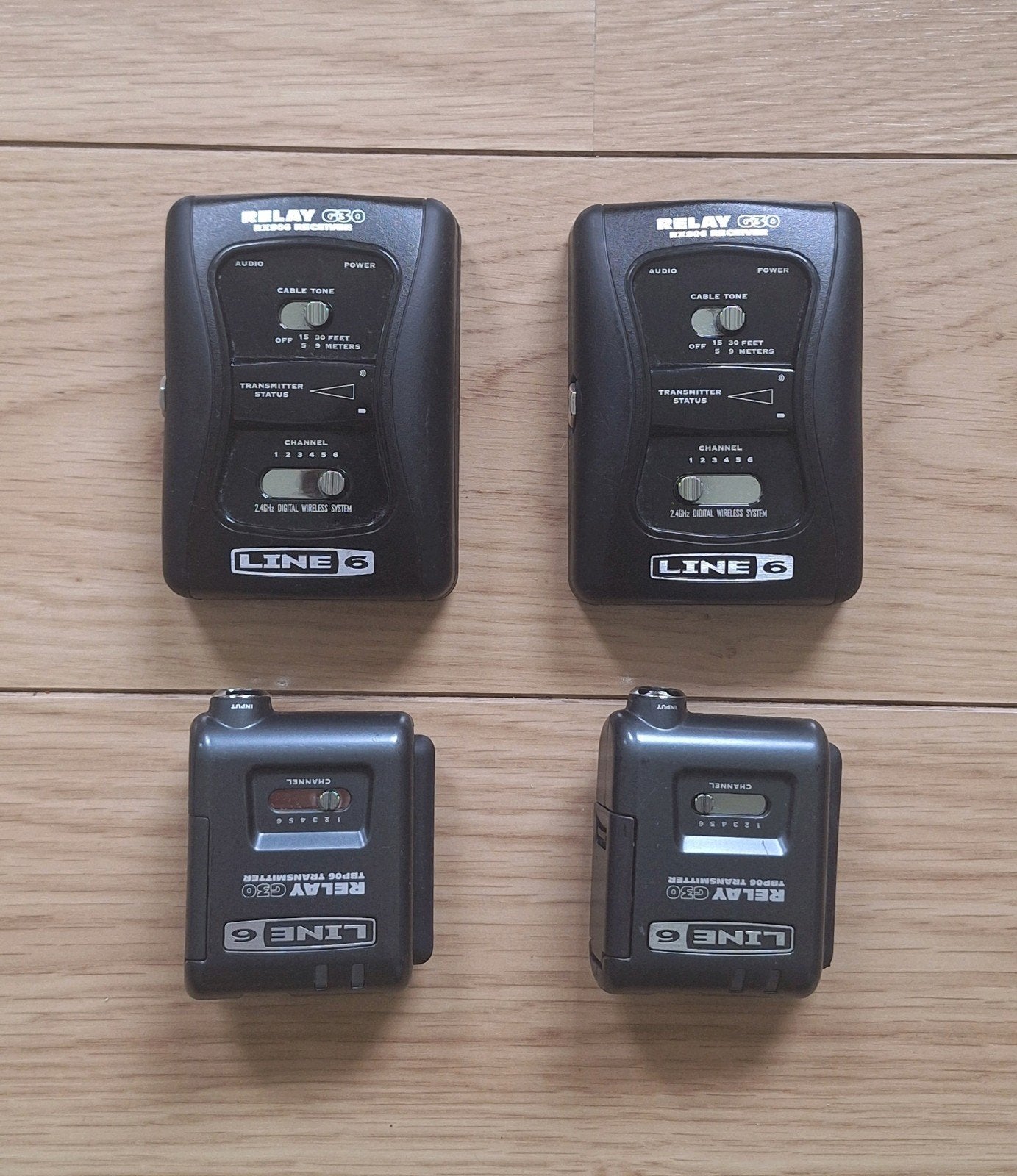 Line 6 Relay G30 draadloos gitaarsysteem – 2 stuks, Ophalen of Verzenden, Zo goed als nieuw