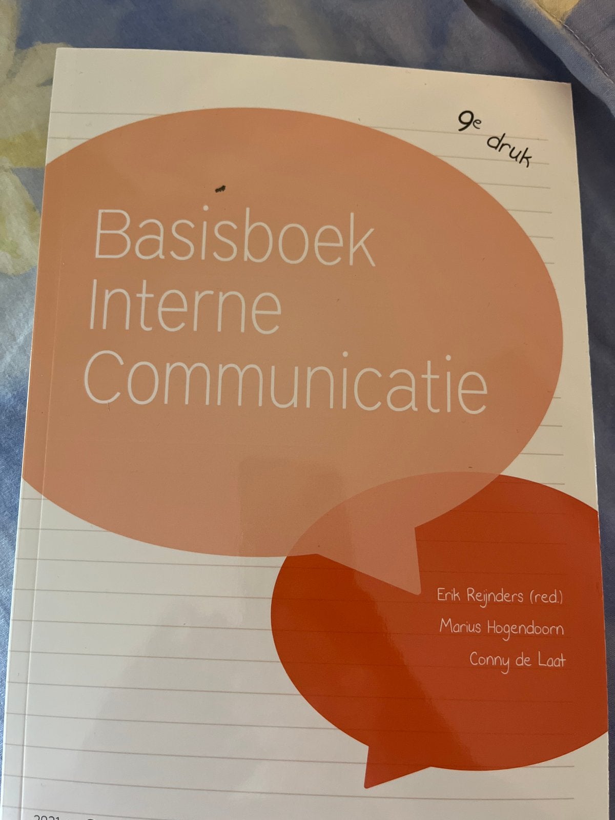 Basisboek Interne Communicatie - 9e druk, Boeken, Ophalen of Verzenden, Gamma, Zo goed als nieuw, HBO
