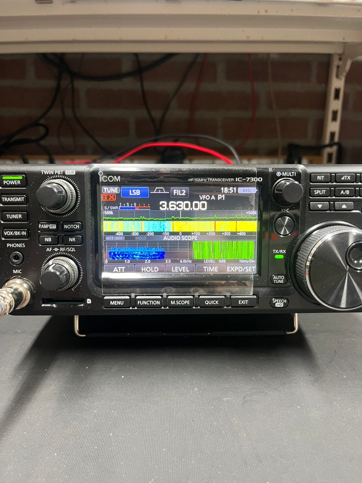 Icom 7300 hf, Ophalen of Verzenden, Zo goed als nieuw