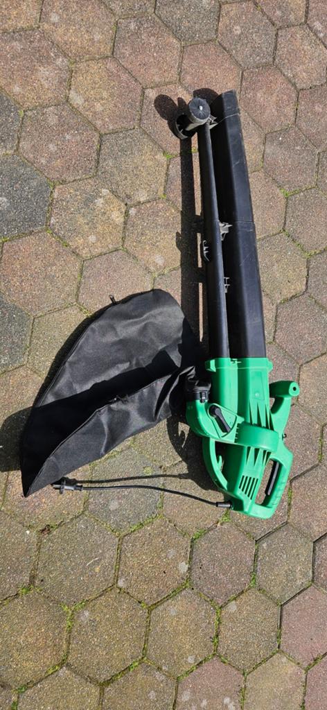 Bladblazer en bladzuiger met opvangzak, Gebruikt, Met opvangzak, Handgedragen, Ophalen of Verzenden