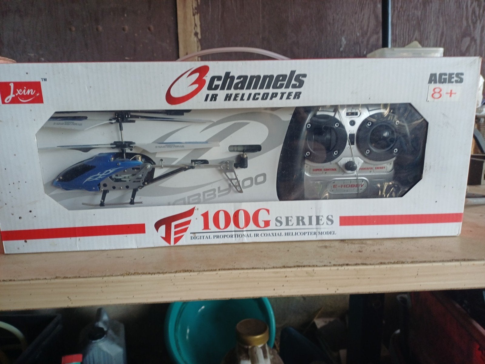 Radiobestuurde  helikopter, Ophalen, Nieuw