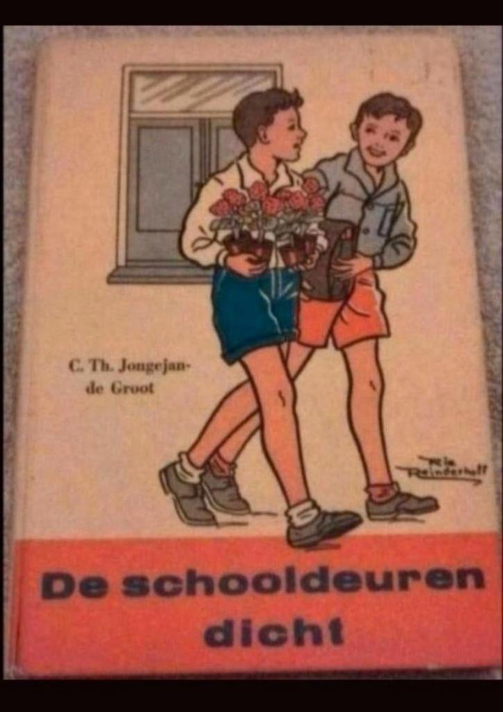 De schooldeuren dicht - C. Th. Jongejan-de Groot, Ophalen of Verzenden, Gelezen, C. Th. Jongejan-de Groot, Fictie algemeen