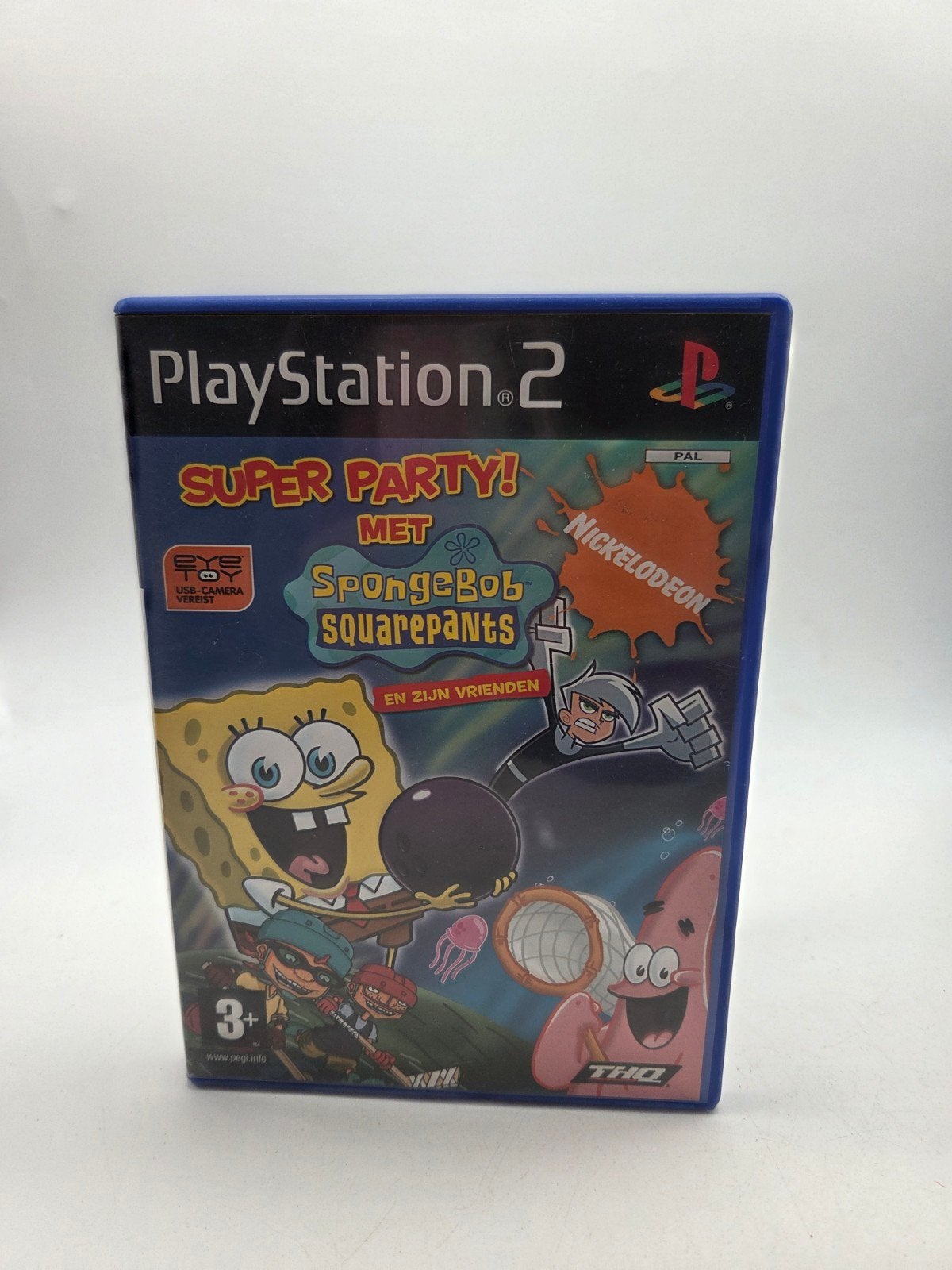 Super Party! met SpongeBob SquarePants - PlayStation 2, Gebruikt, THQ, Overige genres, THQ Inc., 29903 Agoura Road, Agoura Hills, CA 91301, USA