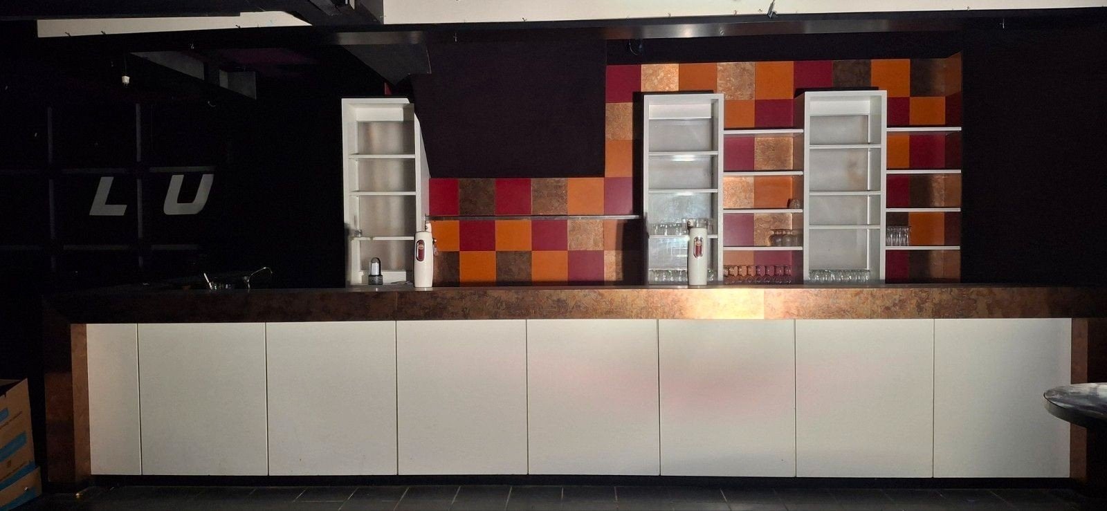 Horeca bar en diverse oa pistonmachine etc, Ophalen, Gebruikt, Koffie en Espresso