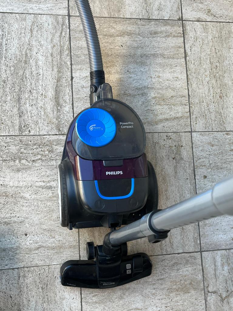 Philips PowerPro Compact Stofzuiger, Philips, Ophalen of Verzenden, Zo goed als nieuw, Sledestofzuiger