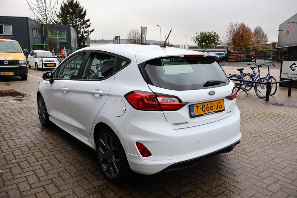 Ford Fiesta 1.0 Hybrid ST-Line 1e Eigenaar | Volledig Onderh, Voorwielaandrijving, Gebruikt, Wit, Origineel Nederlands