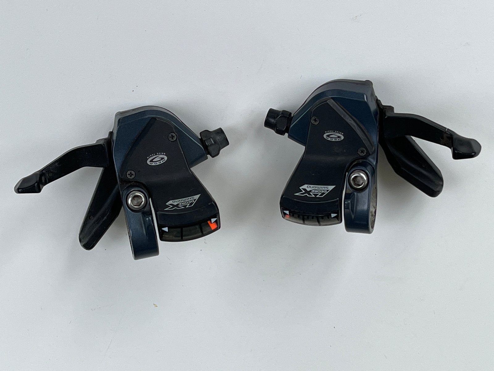Shimano Deore LX SL-M570 Shifters L+R, Gebruikt, Overige materialen, Ophalen of Verzenden, Derailleur of Ketting