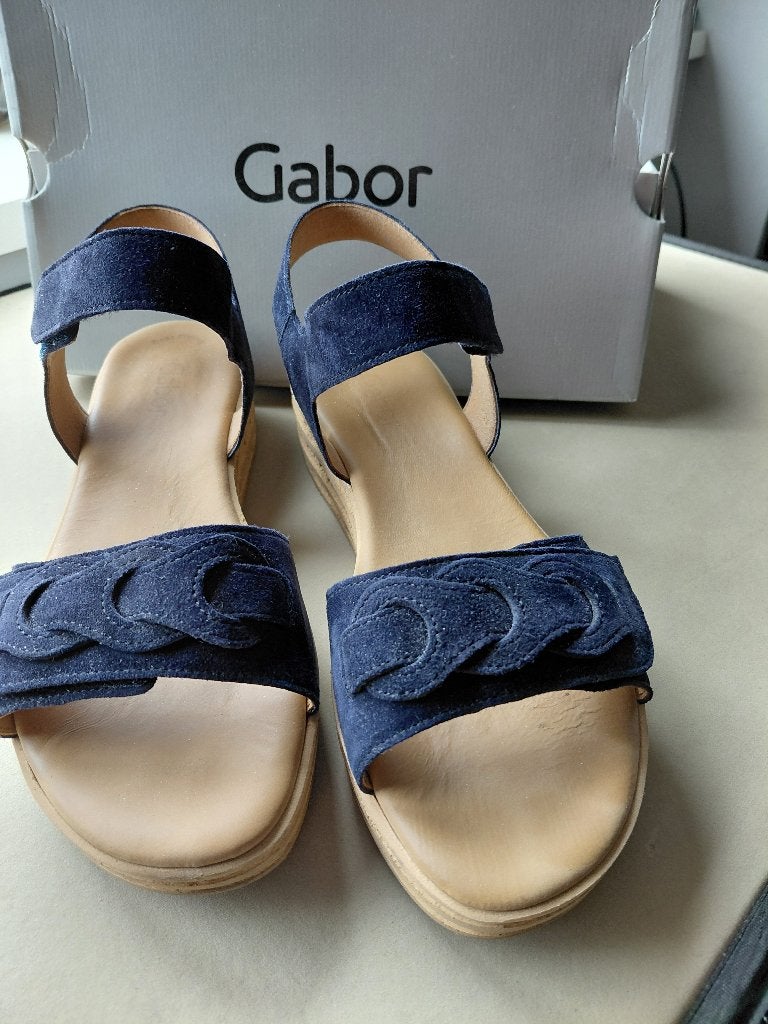 Gabor sandaal., Kleding | Dames, Schoenen, Blauw, Gabor, Nieuw, Sandalen of Muiltjes