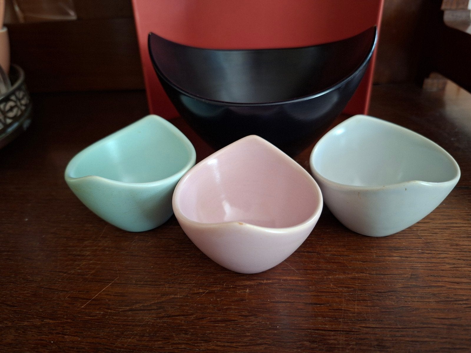 Pindaset Driehoek Huizen model Tulipe, Antiek en Kunst, Ophalen