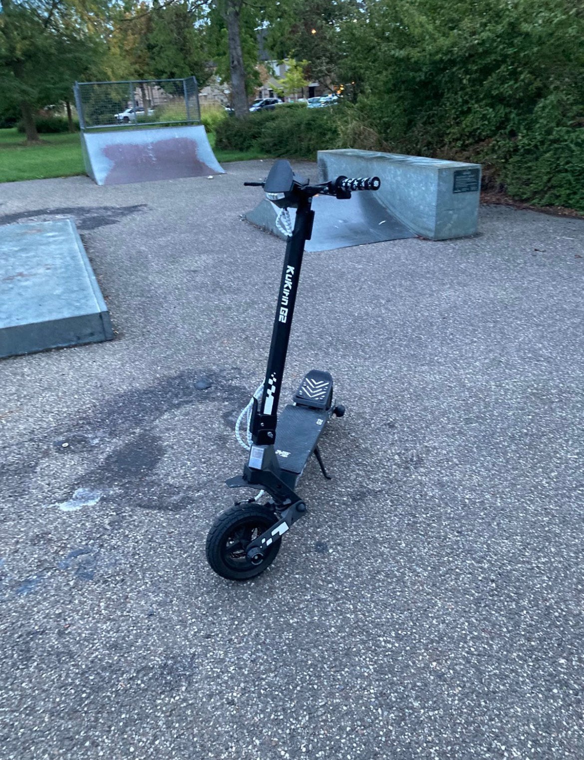 Custom kukirin g2, Ophalen, Zo goed als nieuw, Elektrische step (E-scooter)