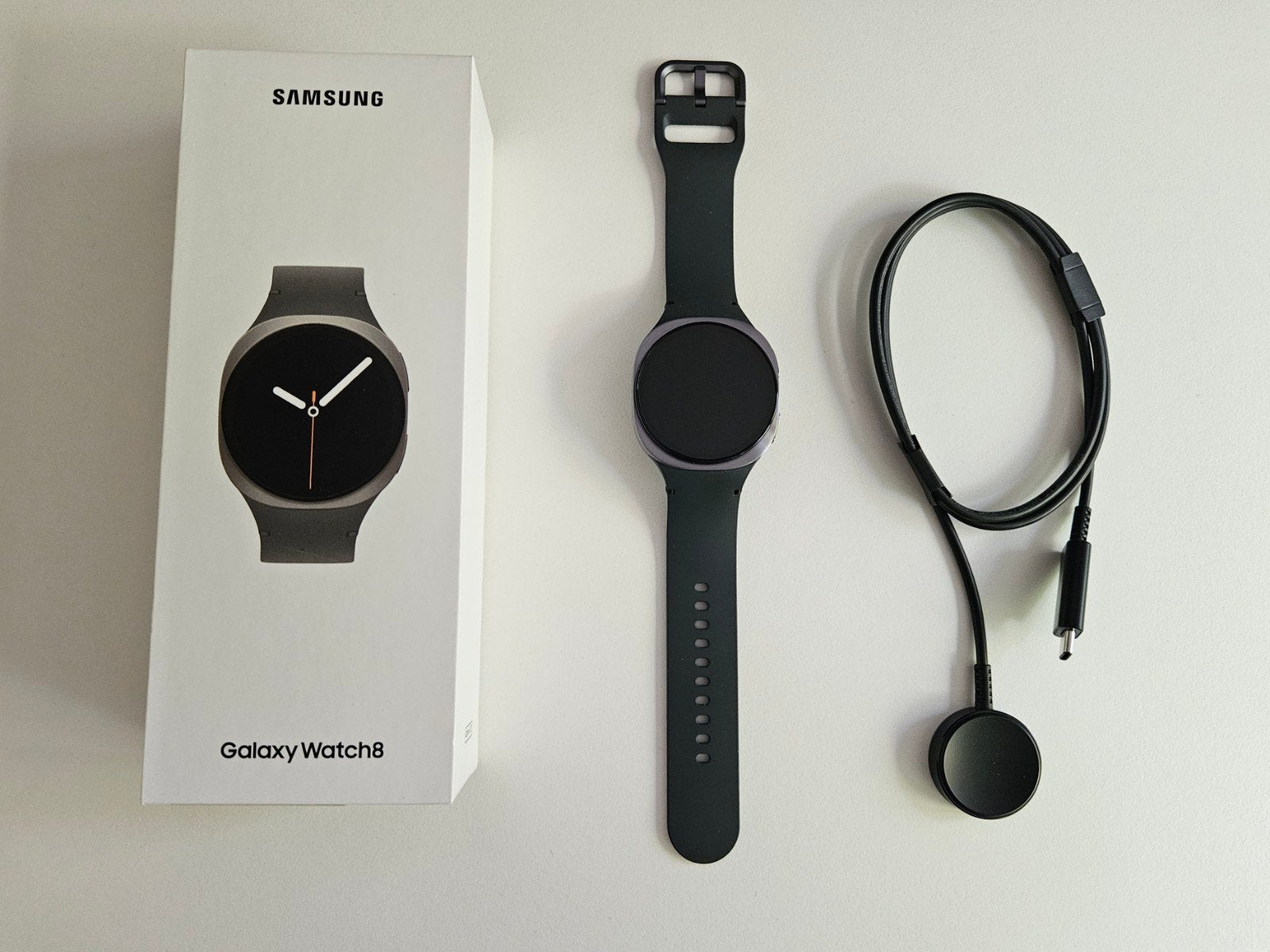 Samsung Galaxy Watch 8 | 40mm | Graphite | LTE | WiFi | GPS, Samsung Galaxy Watch 8 40mm Graphite, Zwart, Nieuw, Ophalen of Verzenden