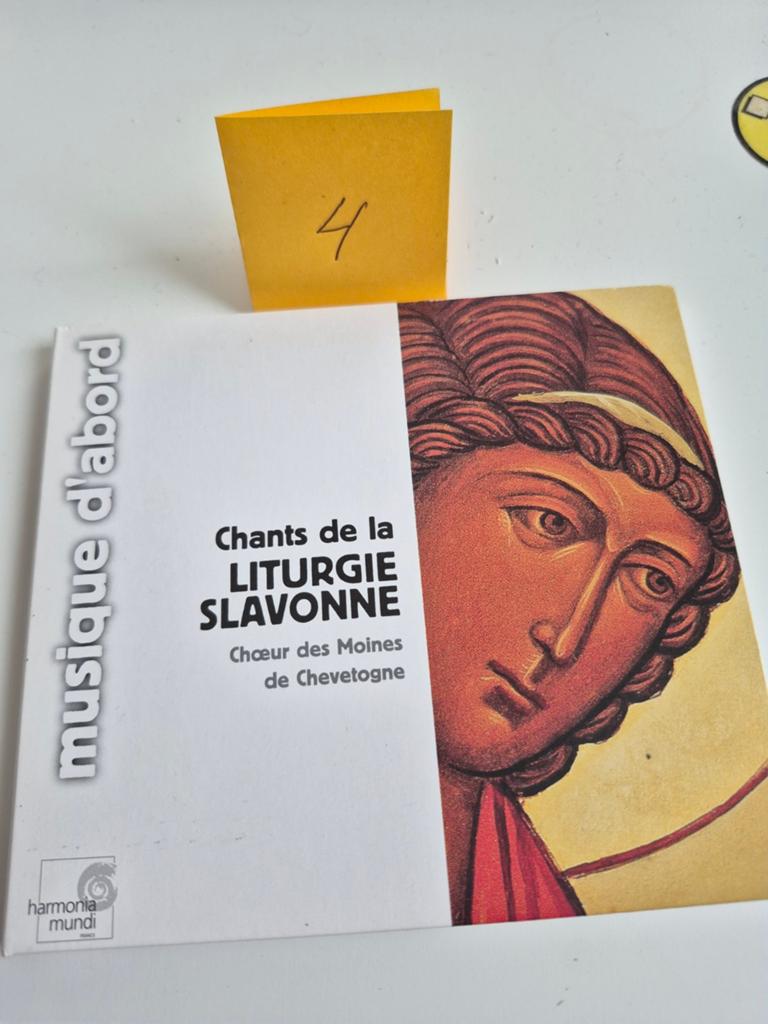 Chants de la Liturgie Slavonne - Choeur des Moines, Ophalen of Verzenden