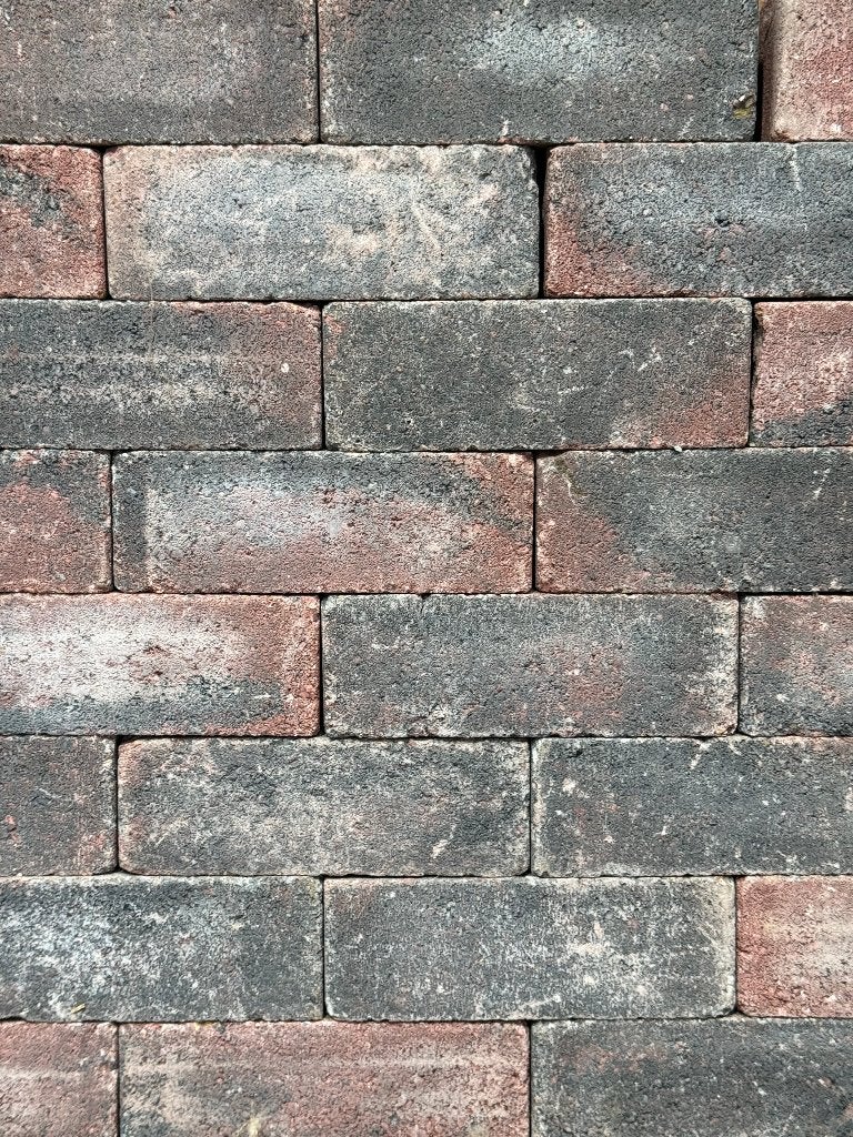 2e Hands Rijnformaat Rood/Zwart | Reijmer's Restpartijen, Ophalen, Gebruikt, Klinkers, 10 m² of meer