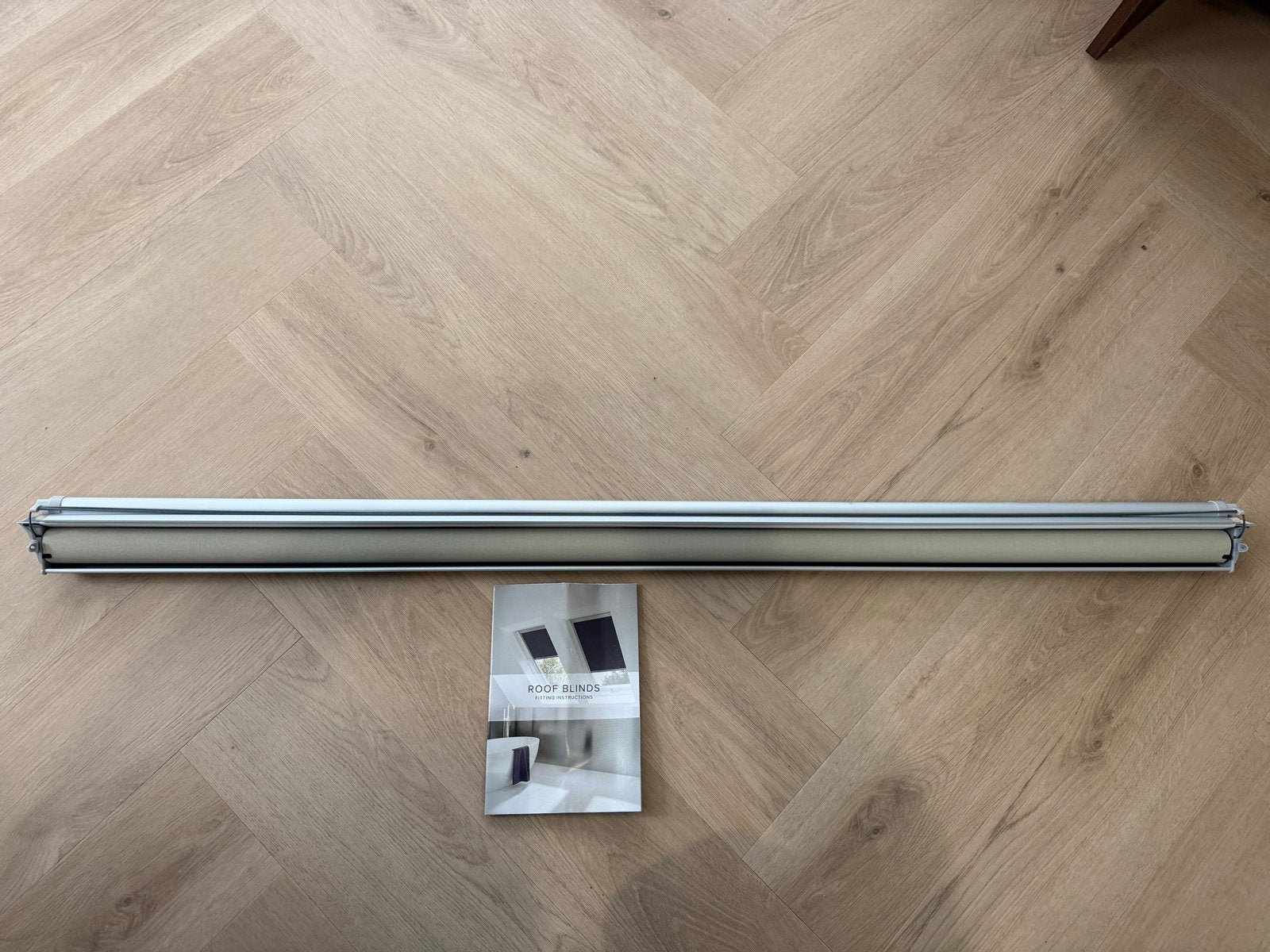 Velux dakraam rolgordijn - Sky roof Velux 7 beige, Ophalen, Gebruikt, Overige merken, Verduisterend
