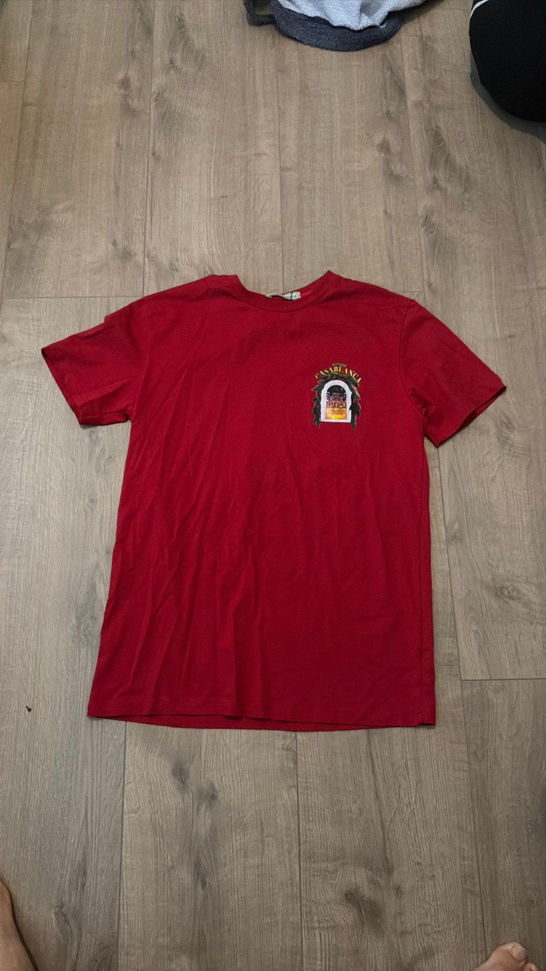 Casablanca shirt rood Maat M, Ophalen of Verzenden, Zo goed als nieuw, Maat 48/50 (M), Rood