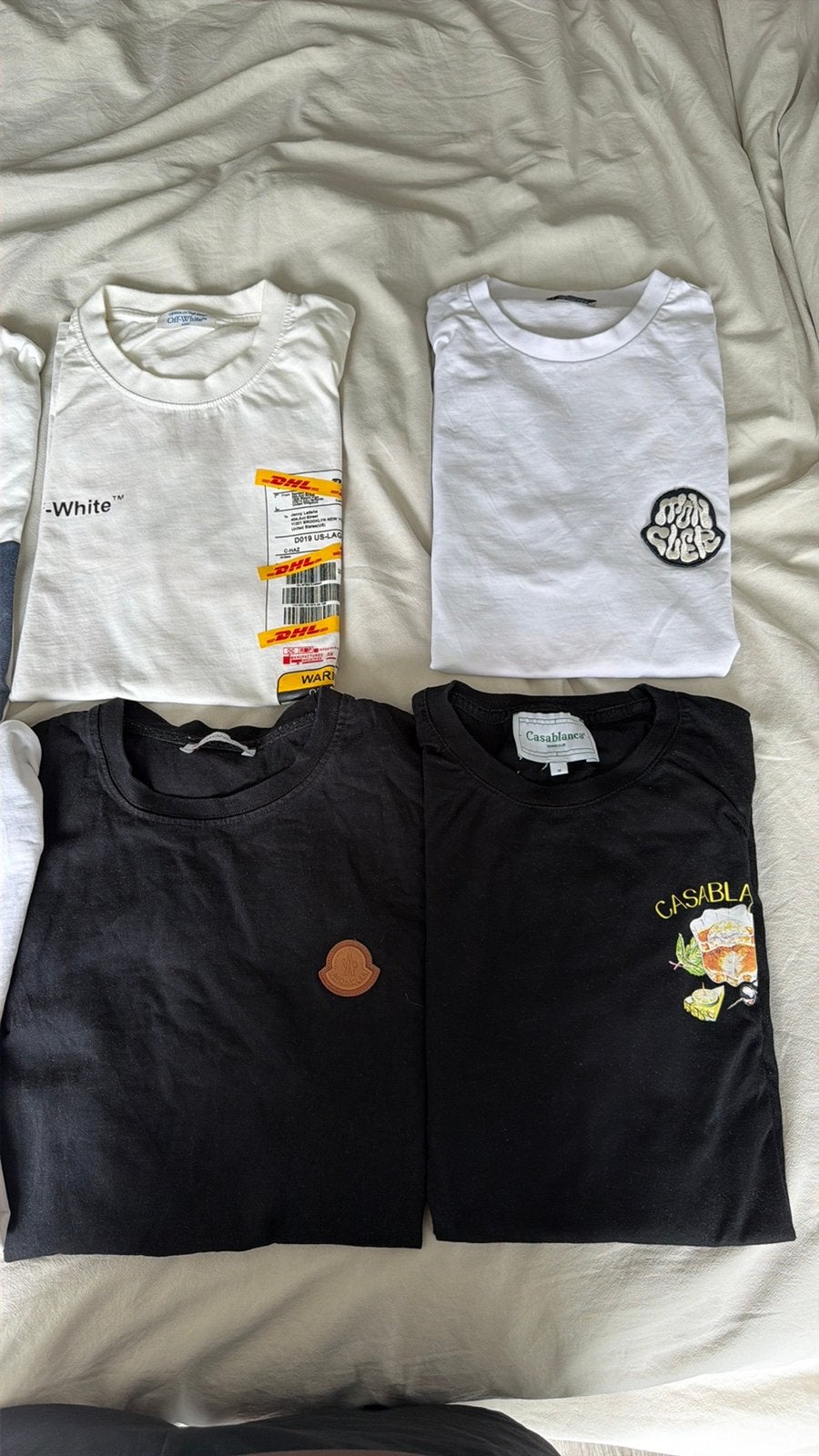 8x merkenshirt merk shirt maat M, Ophalen, Zo goed als nieuw
