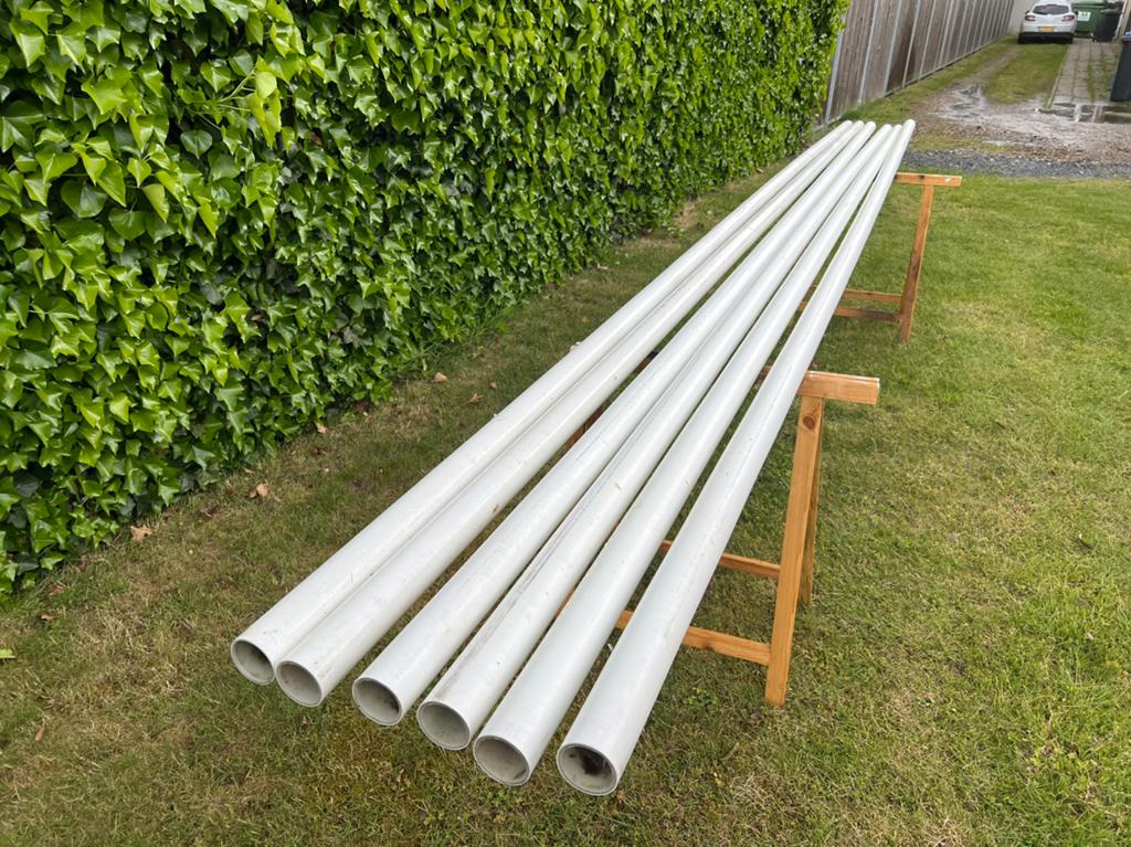 6 stuks Henco 63x4,5, Ophalen, Overige materialen, 6 meter of meer, Overige typen
