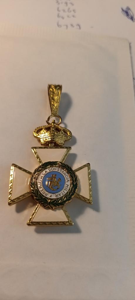 Spaanse Militaire Medaille van Constancia, Ophalen of Verzenden