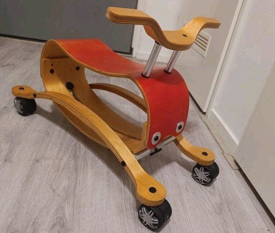 Wishbone Flip 3-in-1 Loopfiets, Schommelstoel & Duwwagen, Kinderen en Baby's, Ophalen, Zo goed als nieuw, Loopfiets
