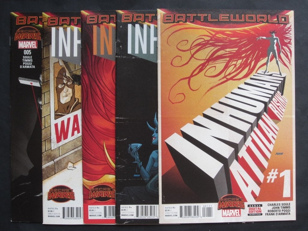 Inhumans: Attilan Rising #1-5 Marvel 2015 Complete miniserie, Complete serie of reeks, Verzenden, Nieuw, Amerika